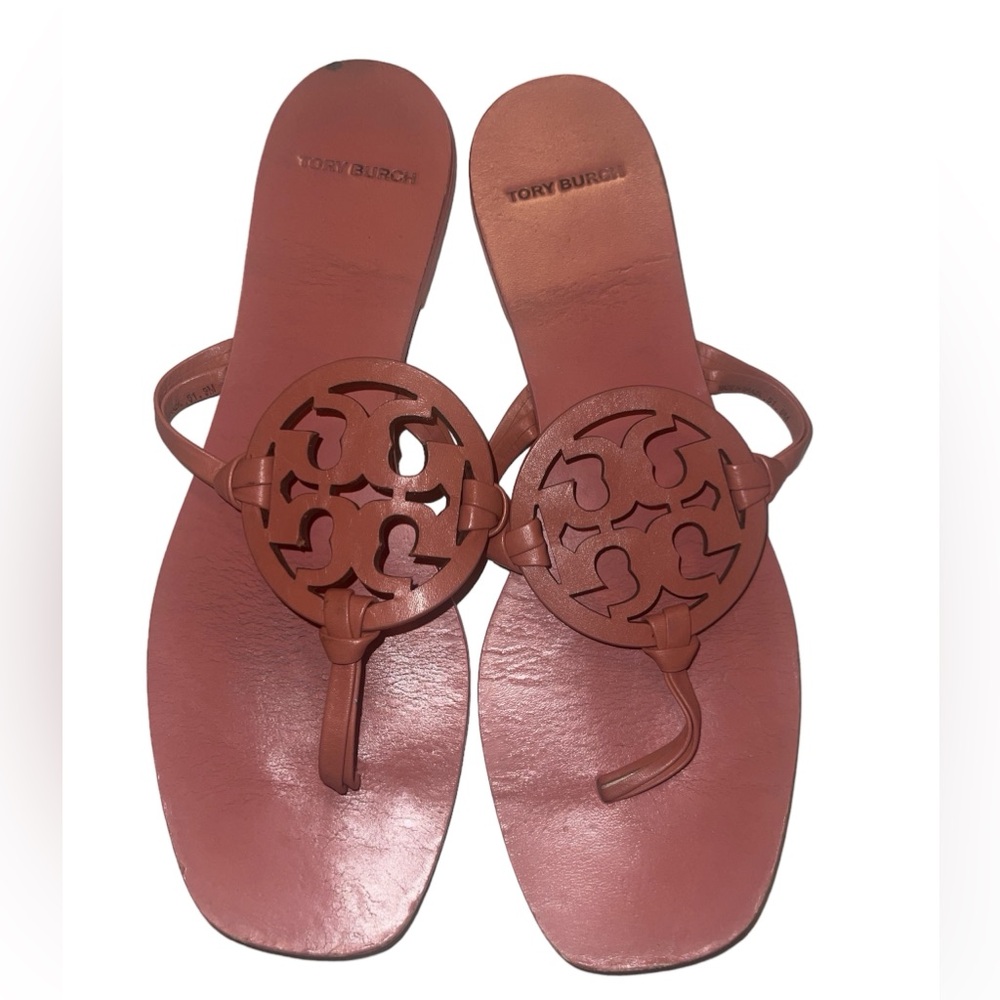 Tory Burch Miller Square Toe dusty pink